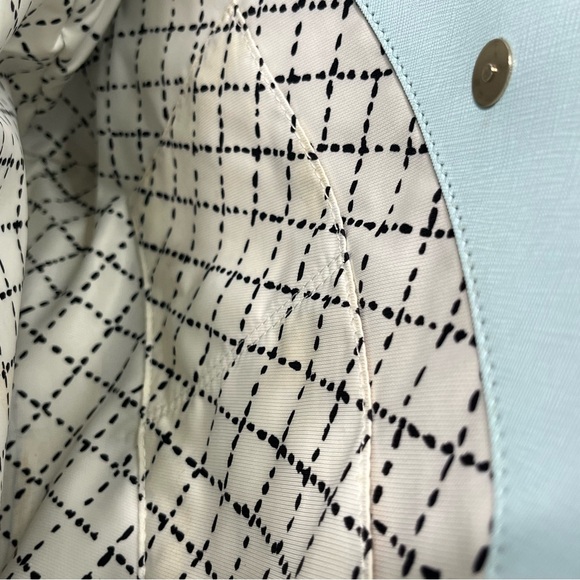 KATE SPADE blue leather handbag purse shoulder bag - Picture 13 of 17